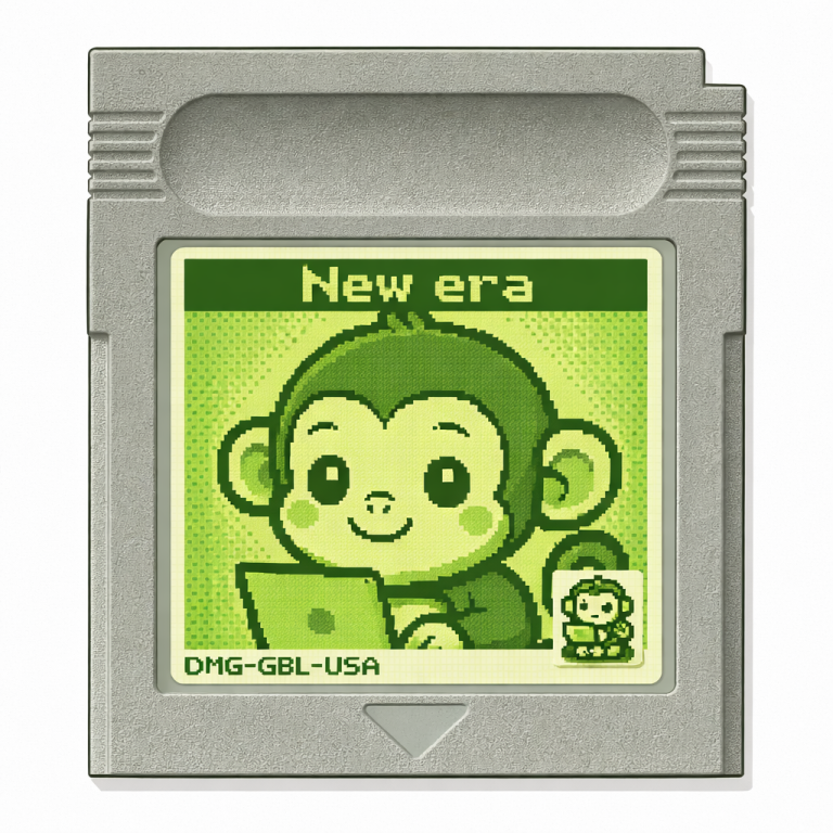 もしゲームボーイの世界の中だったら…