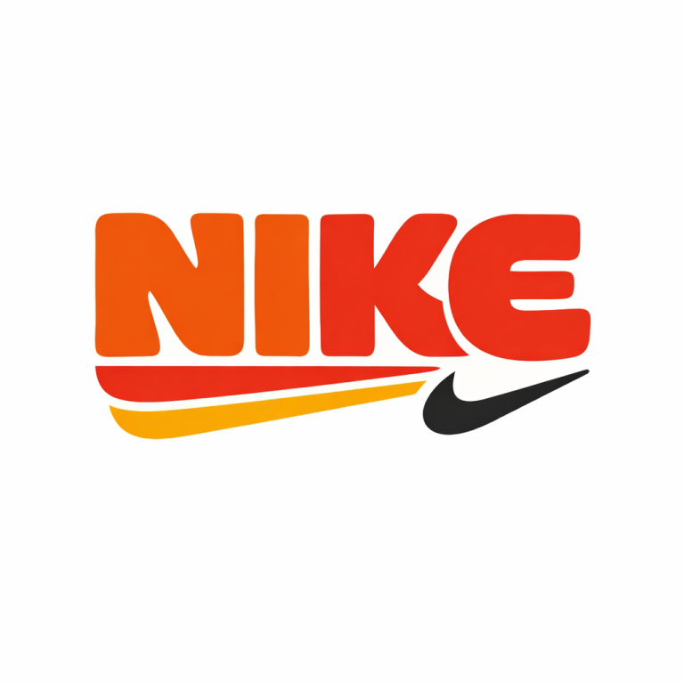 70年代のスタイルのロゴ