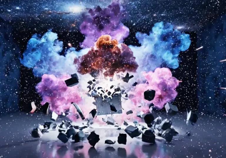 【VEO3】宇宙空間トランスフォーム